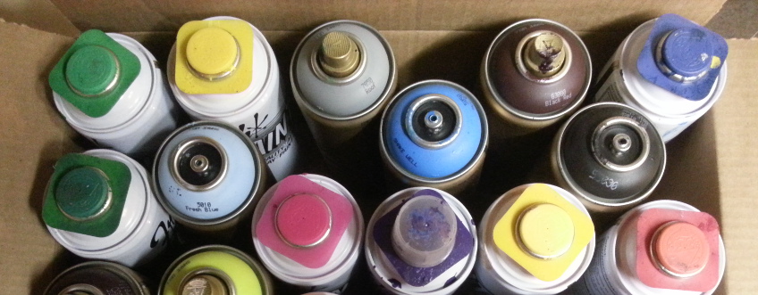 Spray cans